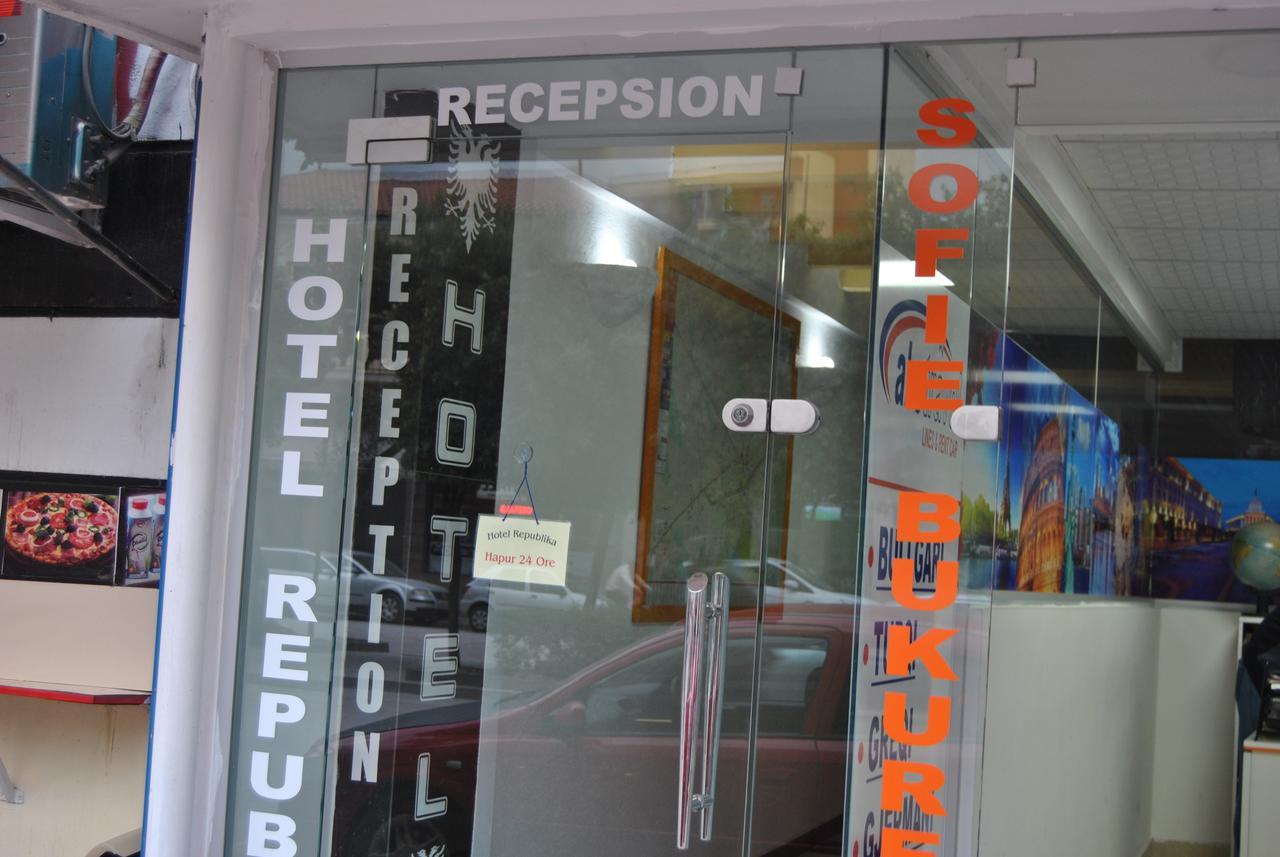 Hotel Republika Tirana Zewnętrze zdjęcie
